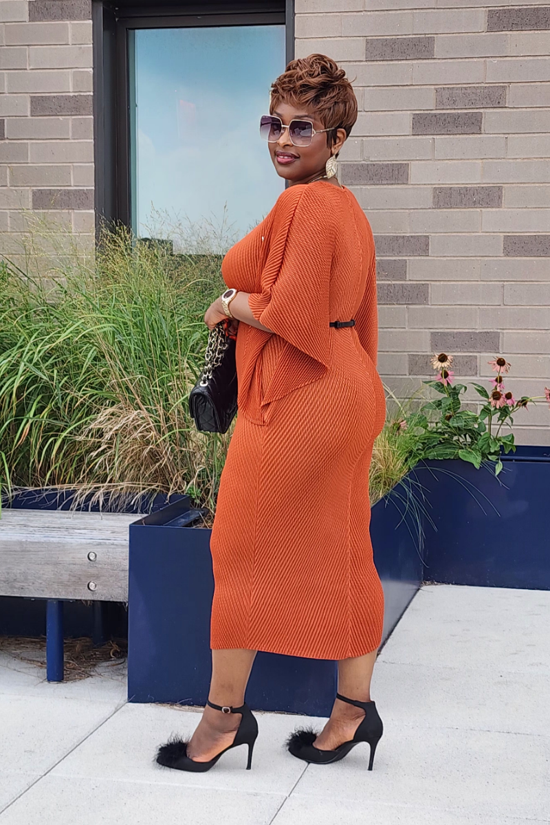 ADMIRABLE DRESS/ORANGE