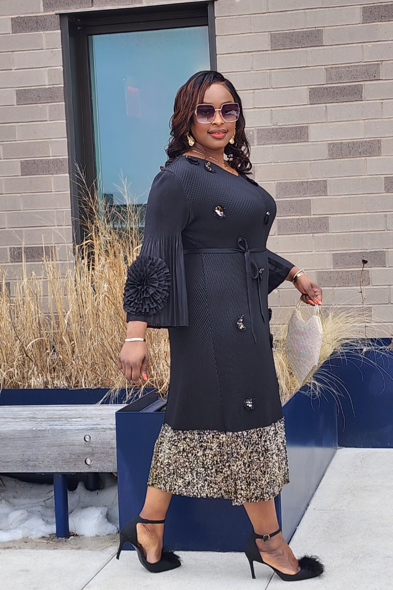 CHARISMA DRESS BLACK