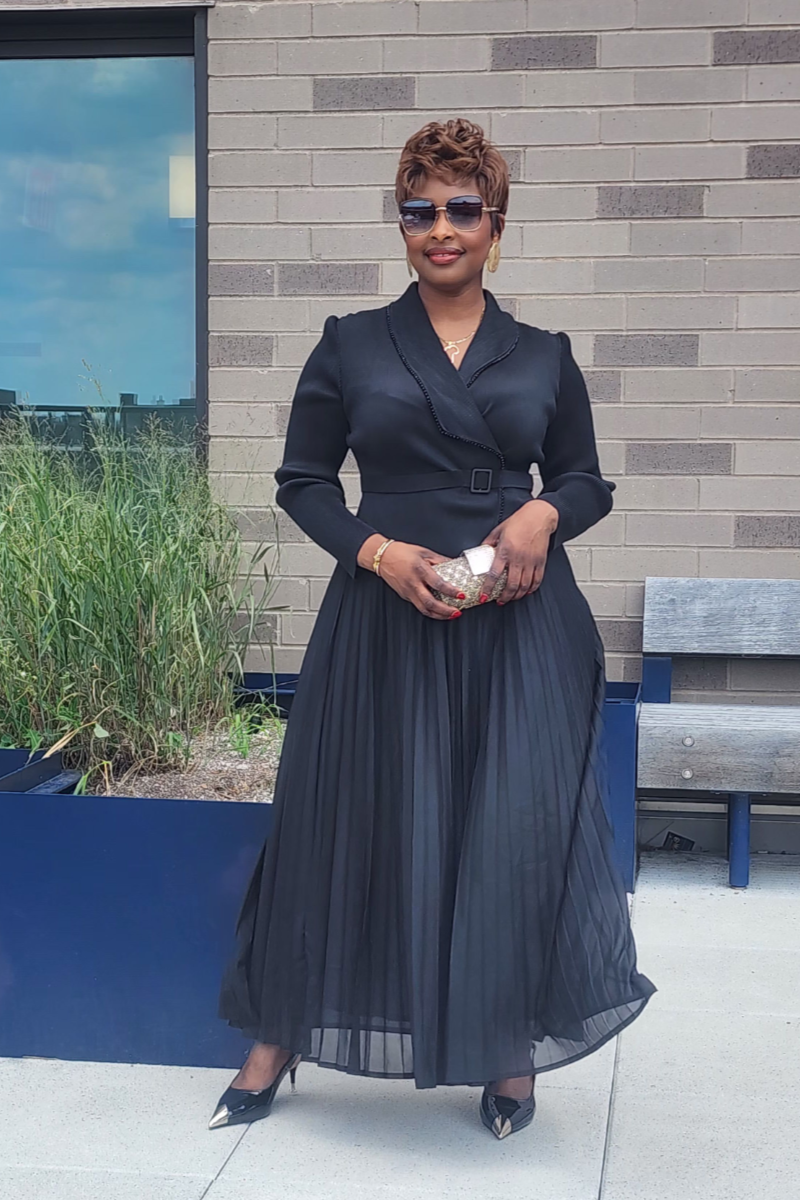 DIVINE FAVOR DRESS/ BLACK
