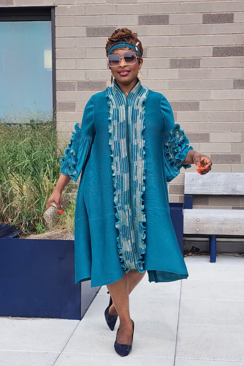 MUSCADOR DRESS/GREEN