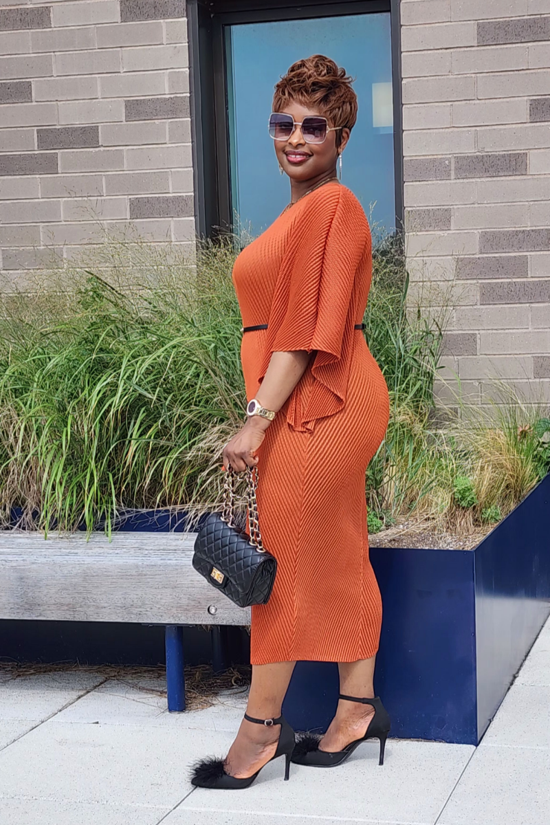 ADMIRABLE DRESS/ORANGE