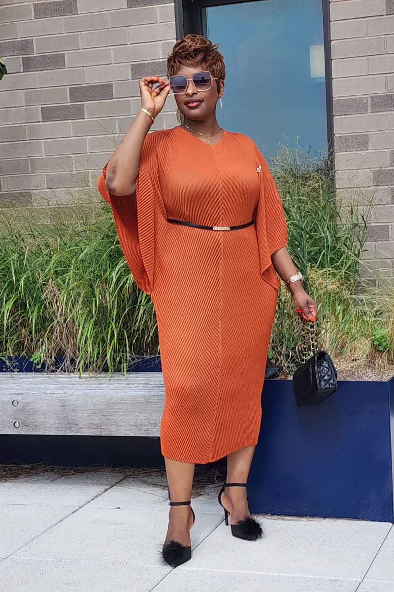 ADMIRABLE DRESS/ORANGE