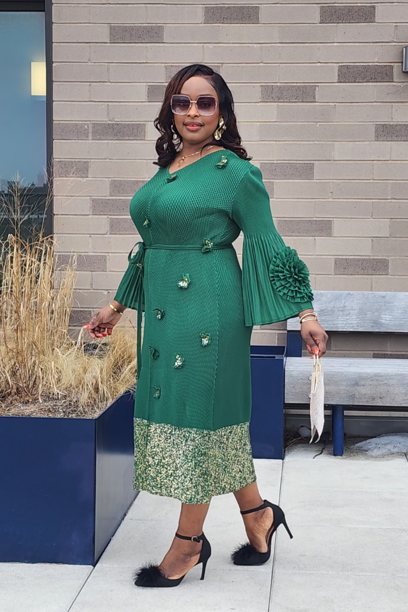 CHARISMA DRESS GREEN