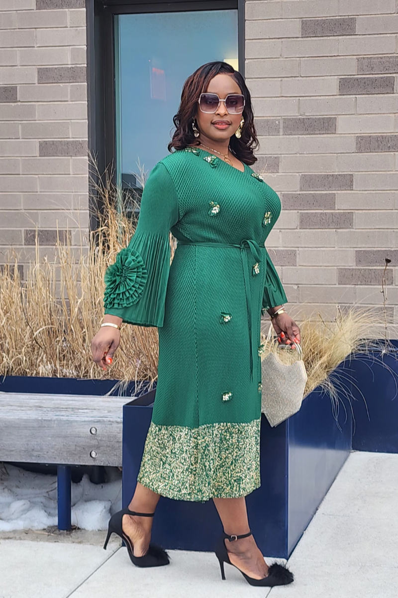 CHARISMA DRESS GREEN