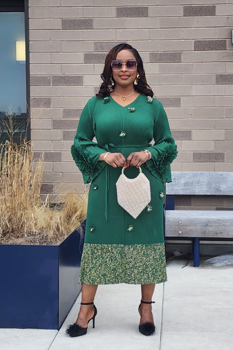 CHARISMA DRESS GREEN