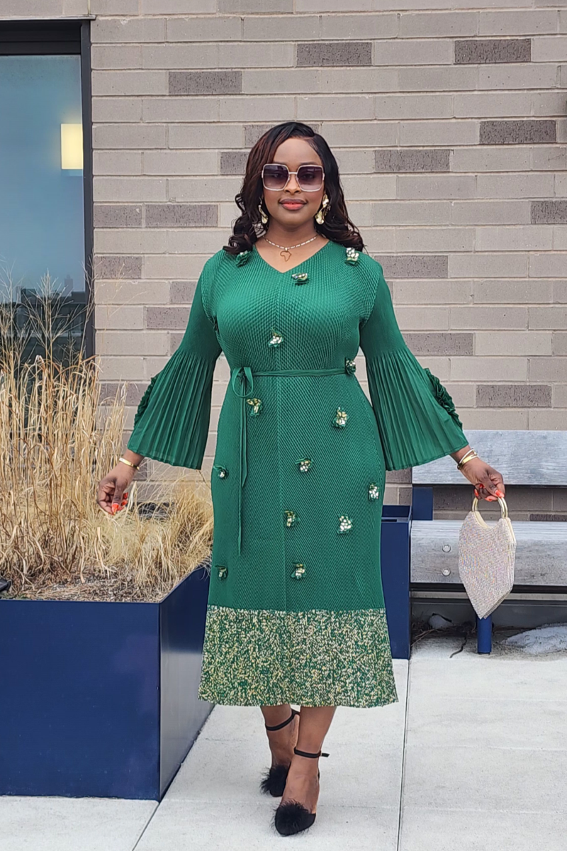 CHARISMA DRESS GREEN