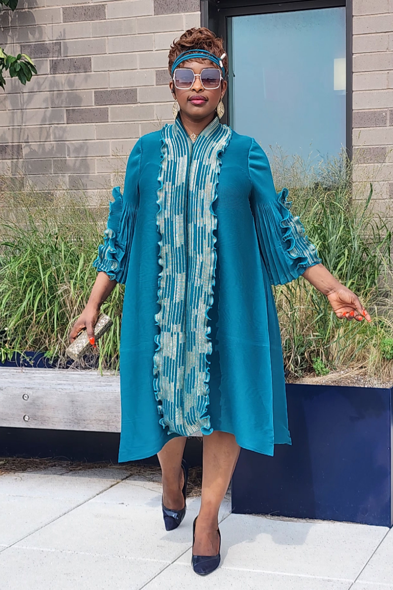 MUSCADOR DRESS/GREEN