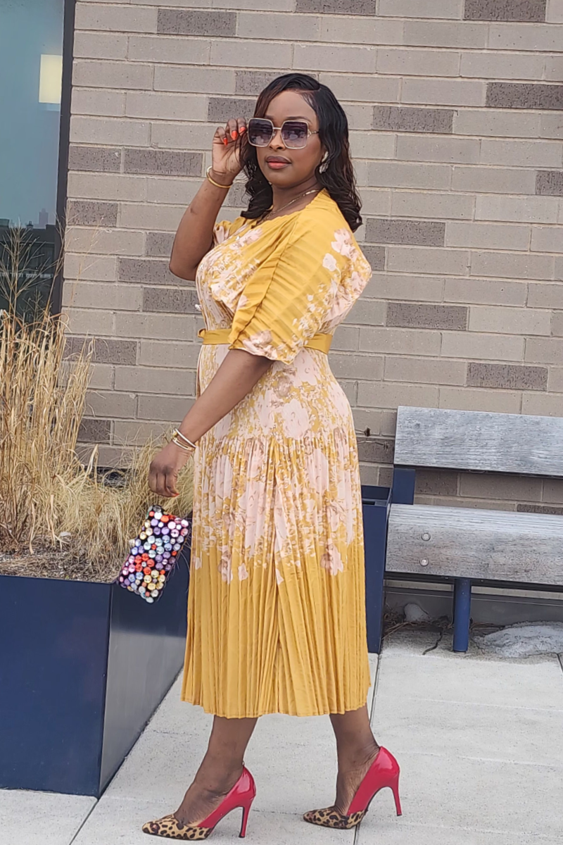 DOUCEUR DRESS YELLOW