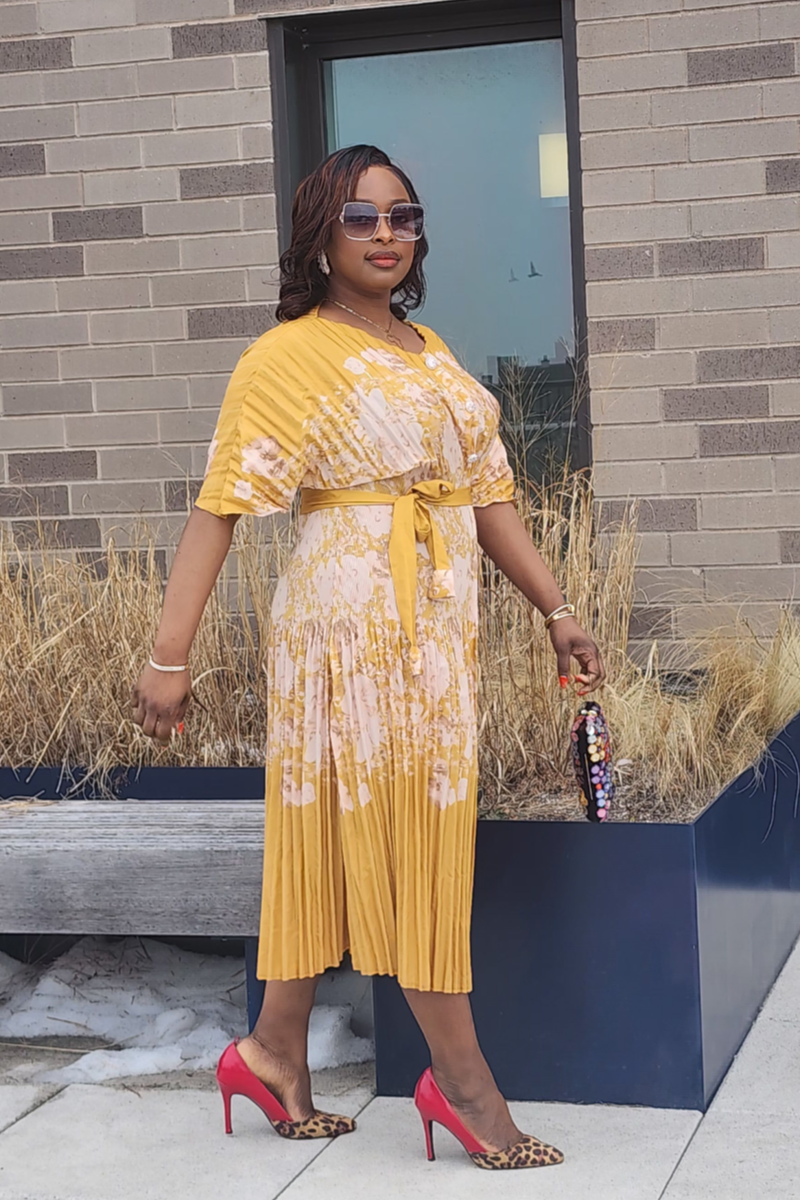 DOUCEUR DRESS YELLOW