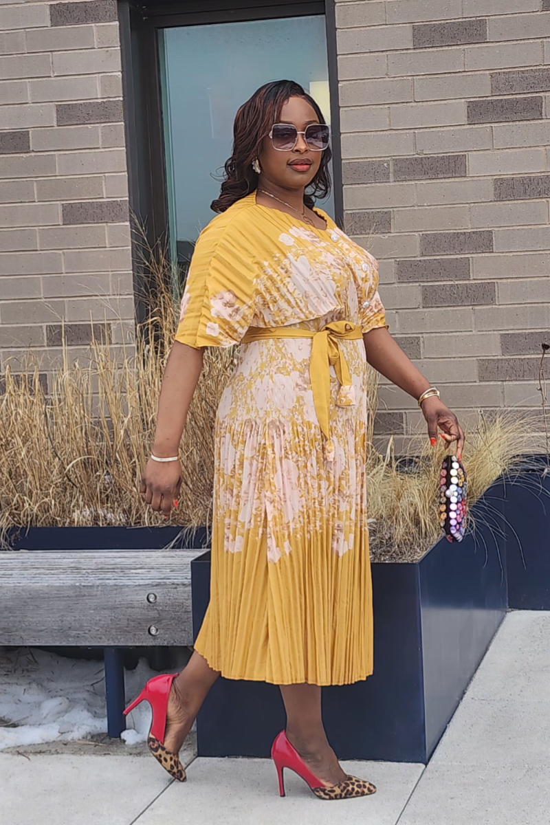 DOUCEUR DRESS YELLOW