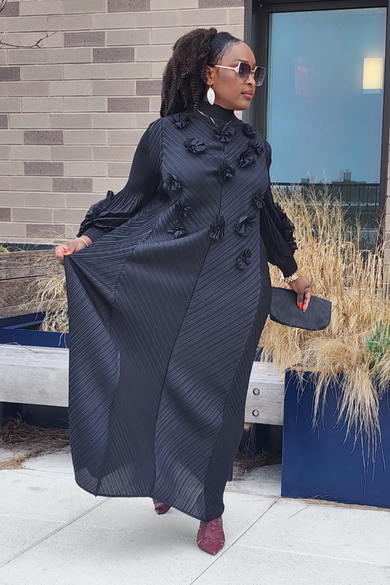 MAJESTY FLORAL /BLACK