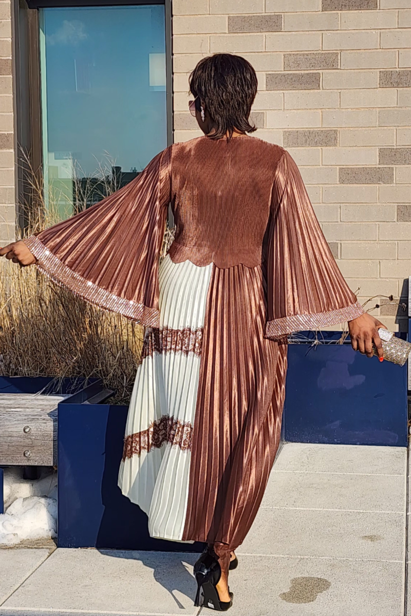 SUPREME DRESS CARAMEL