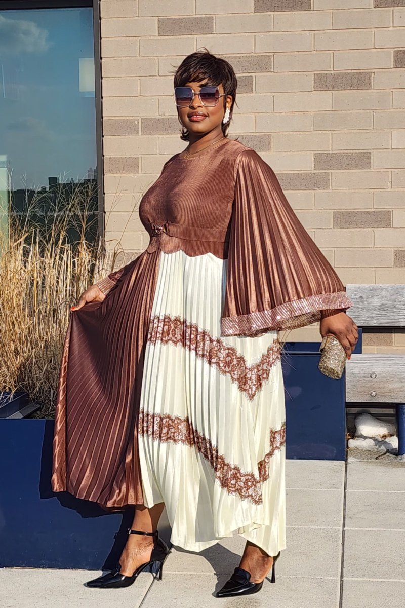 SUPREME DRESS CARAMEL