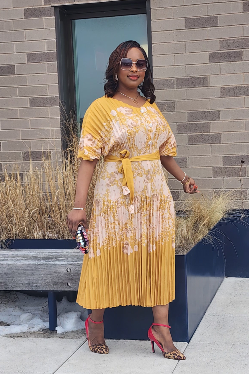 DOUCEUR DRESS YELLOW