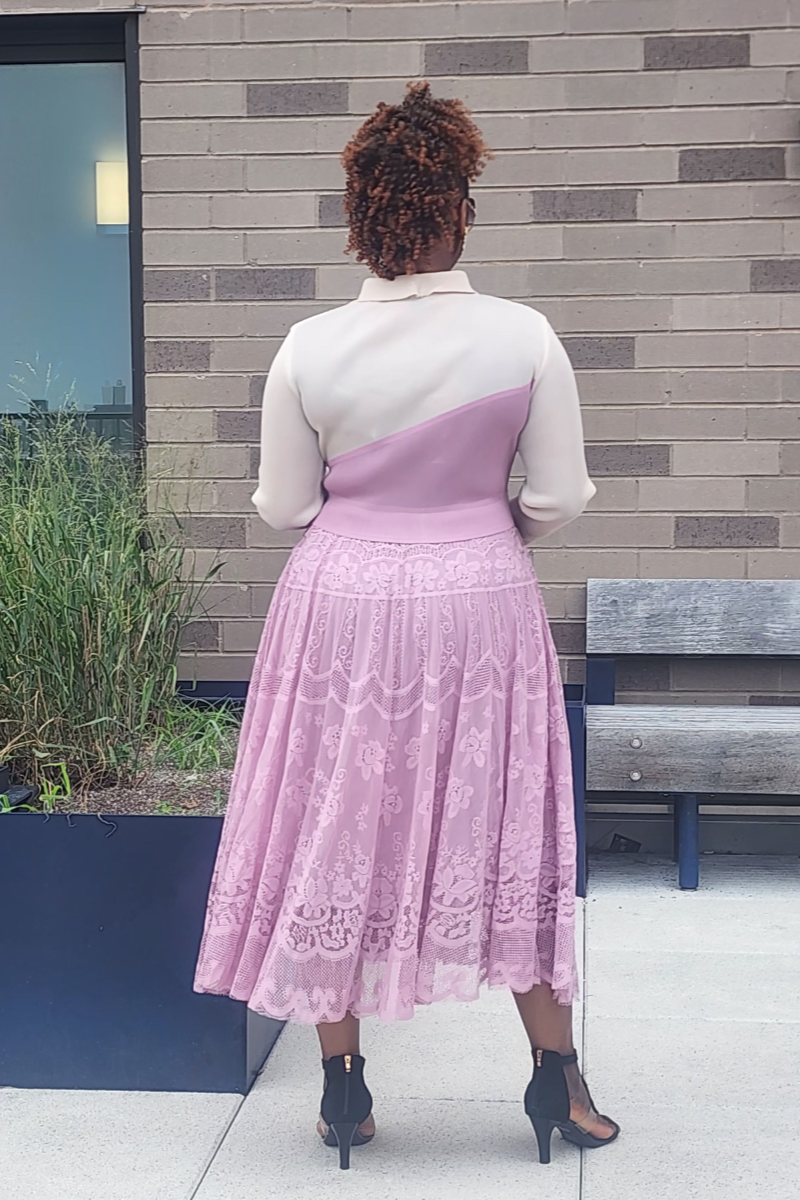 GRACE WALK 1PC DRESS/ PINK
