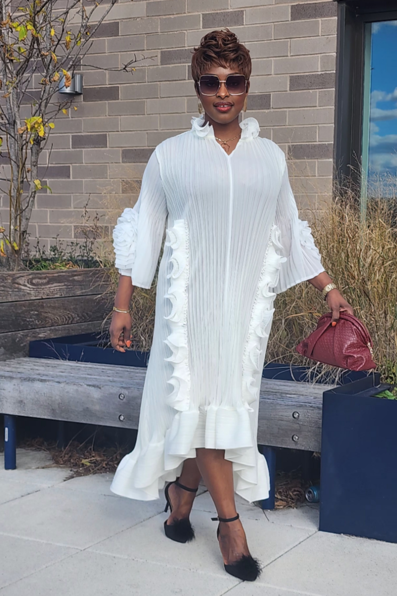 GRACIOUS DRESS/ WHITE