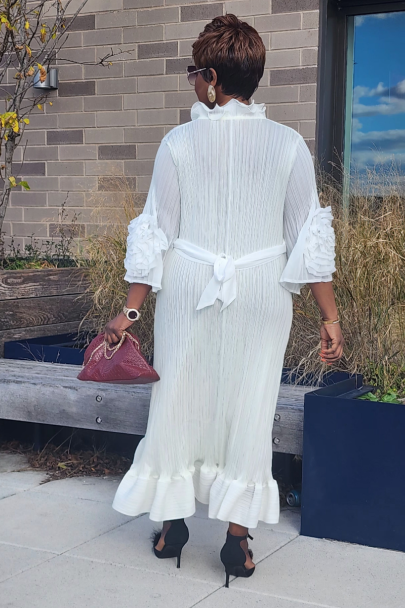 GRACIOUS DRESS/ WHITE