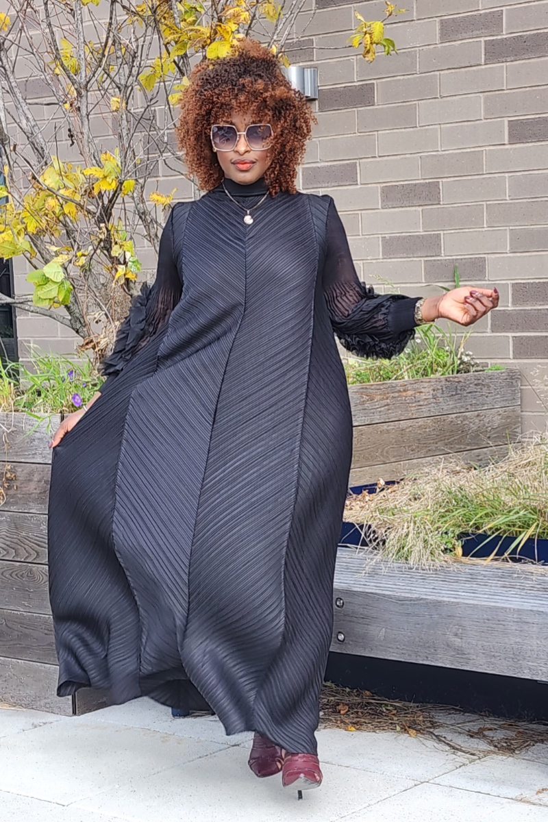 MAJESTY DRESS / BLACK