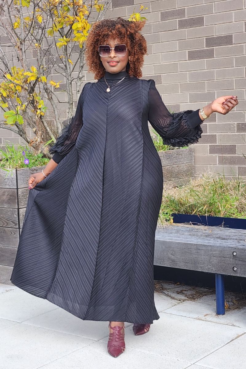 MAJESTY DRESS / BLACK