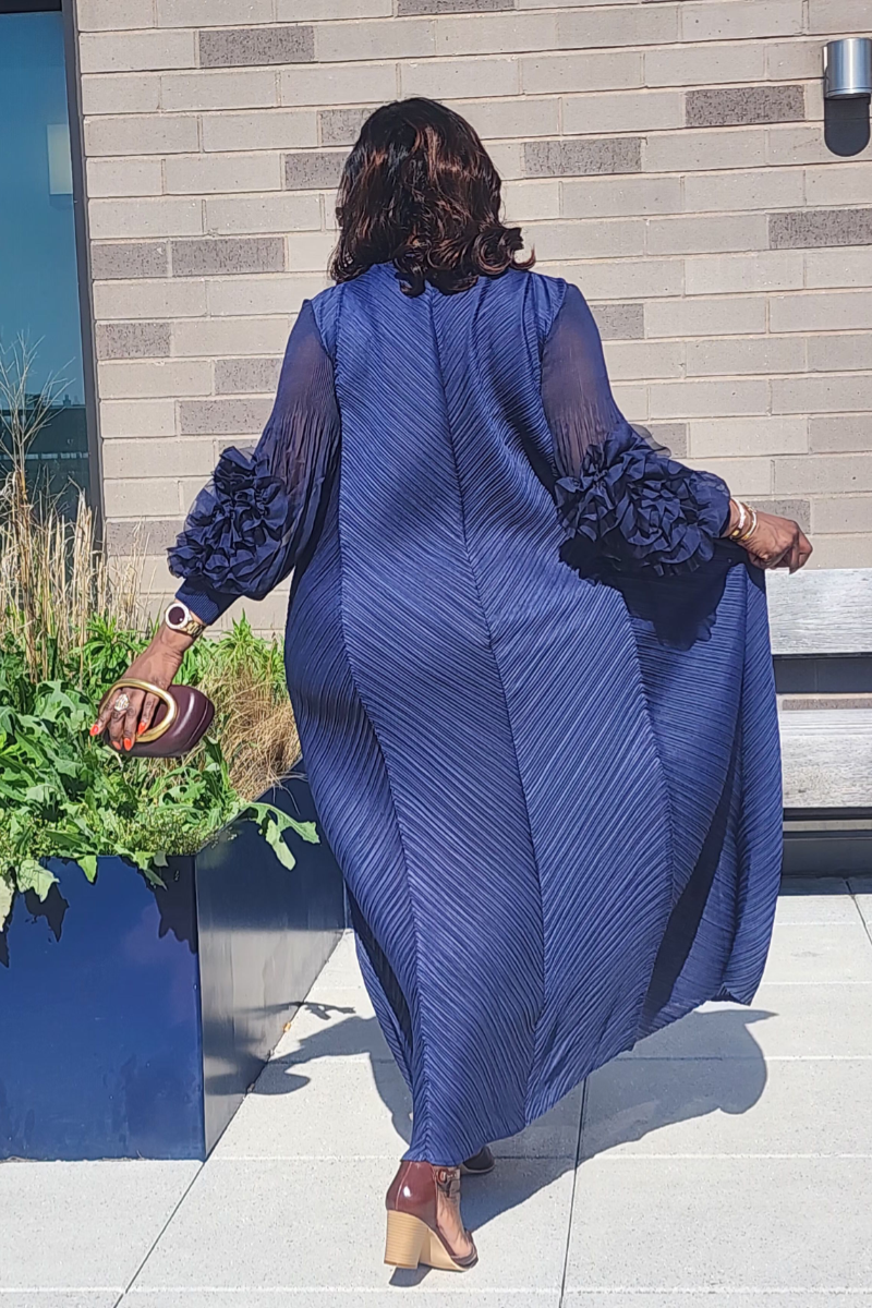 MAJESTY DRESS BLUE