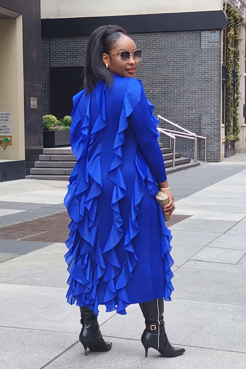 SENSATIONAL DRESS (BLUE)