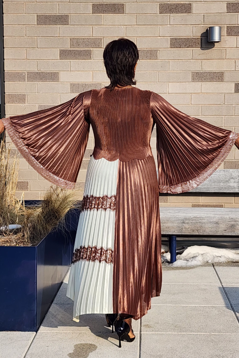 SUPREME DRESS CARAMEL