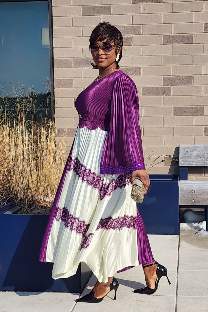 SUPREME DRESS PURPLE