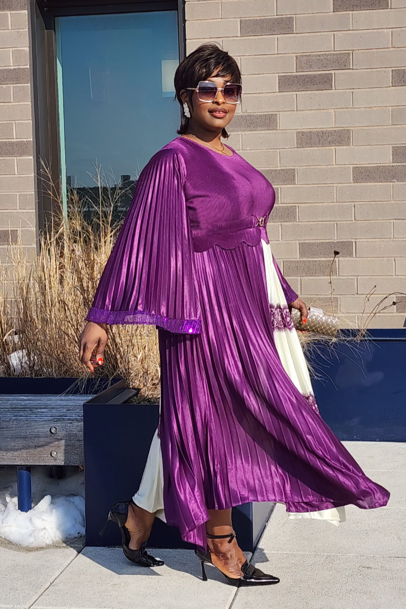 SUPREME DRESS PURPLE