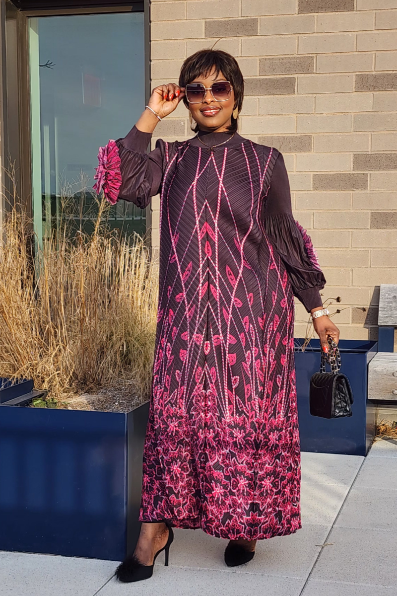 MAJESTY DRESS/ ROSEE