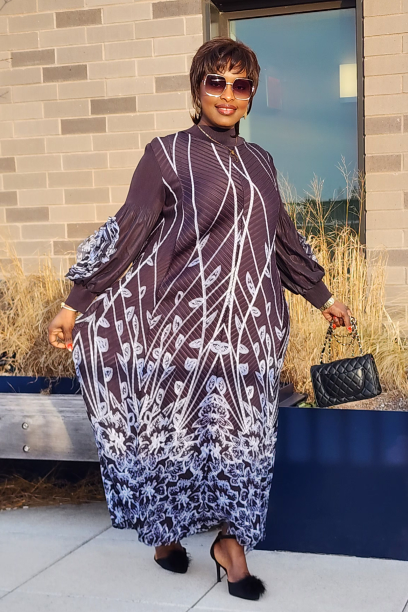 MAJESTY DRESS/ BLUE SKY