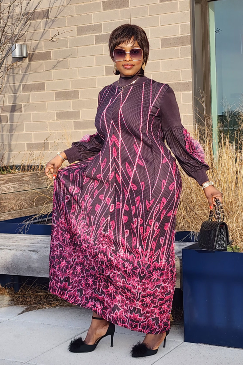 MAJESTY DRESS/ ROSEE