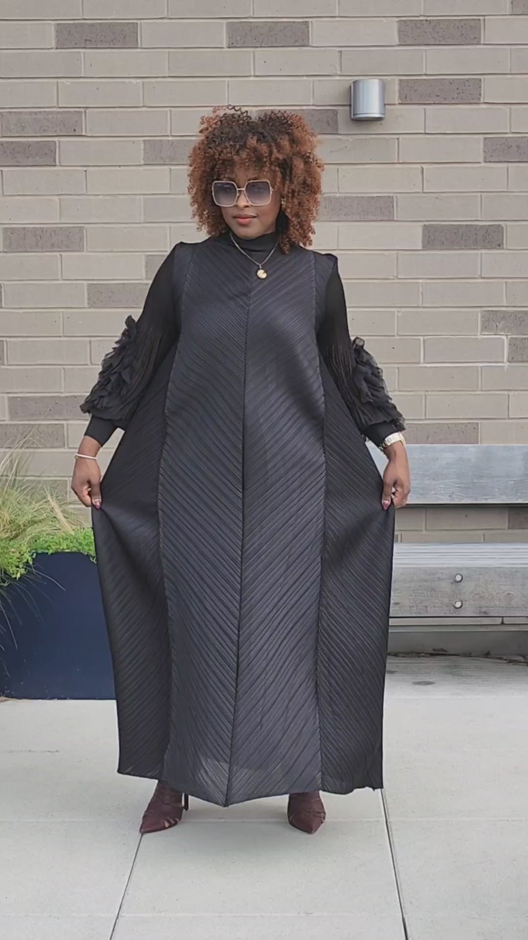 MAJESTY DRESS / BLACK