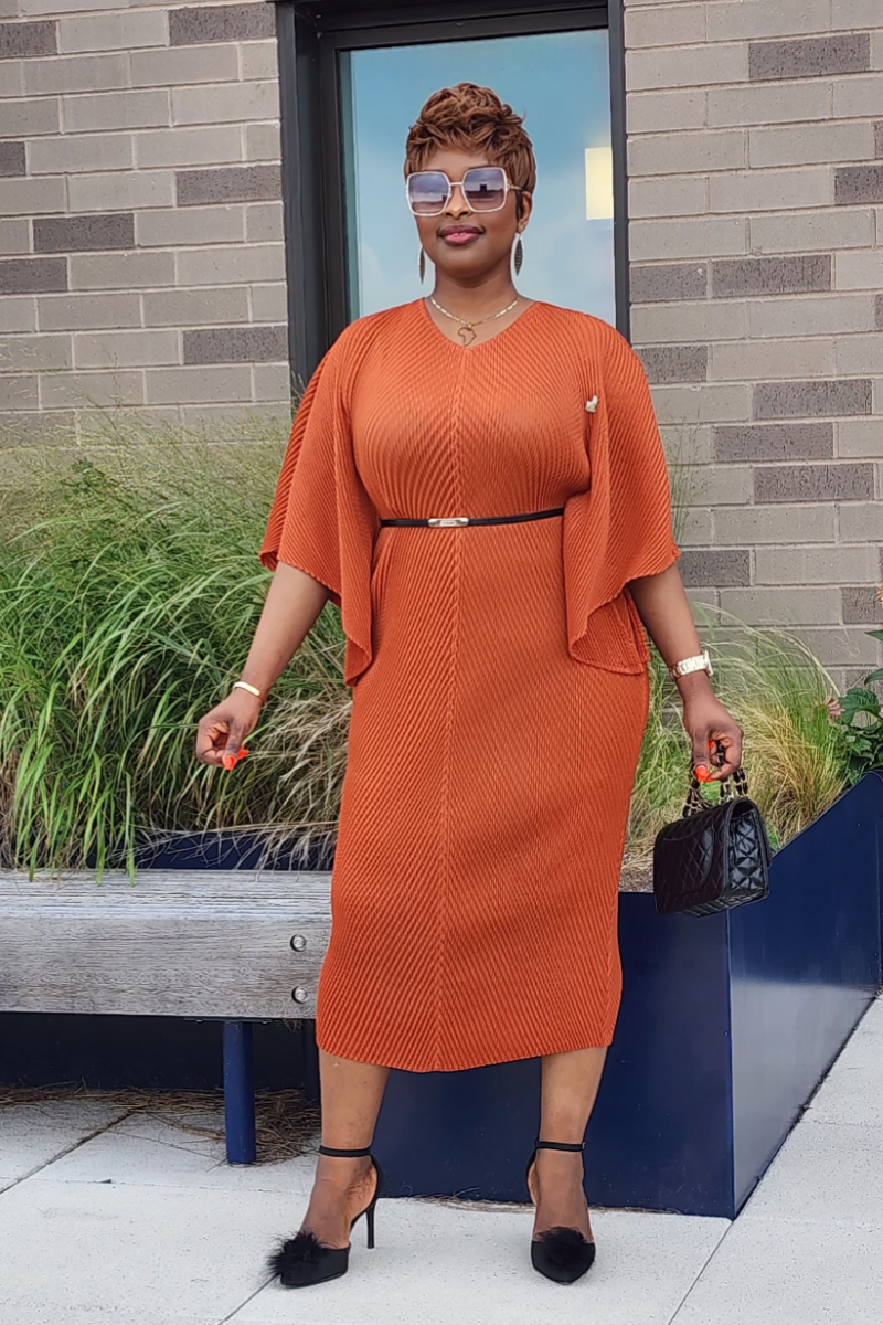 ADMIRABLE DRESS/ORANGE