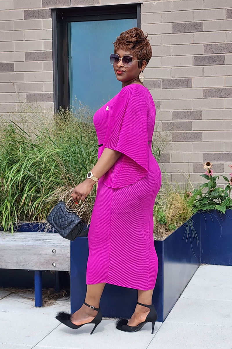 ADMIRABLE DRESS/PURPLE