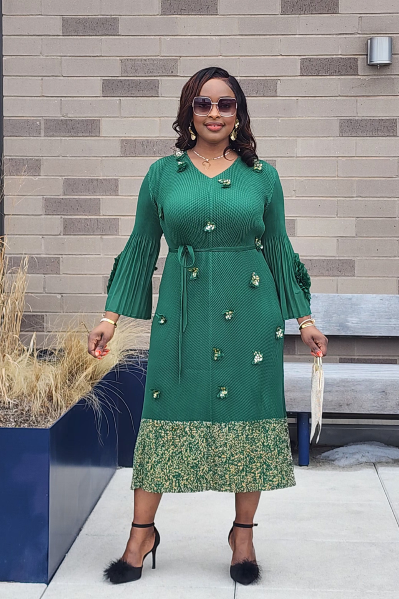 CHARISMA DRESS GREEN