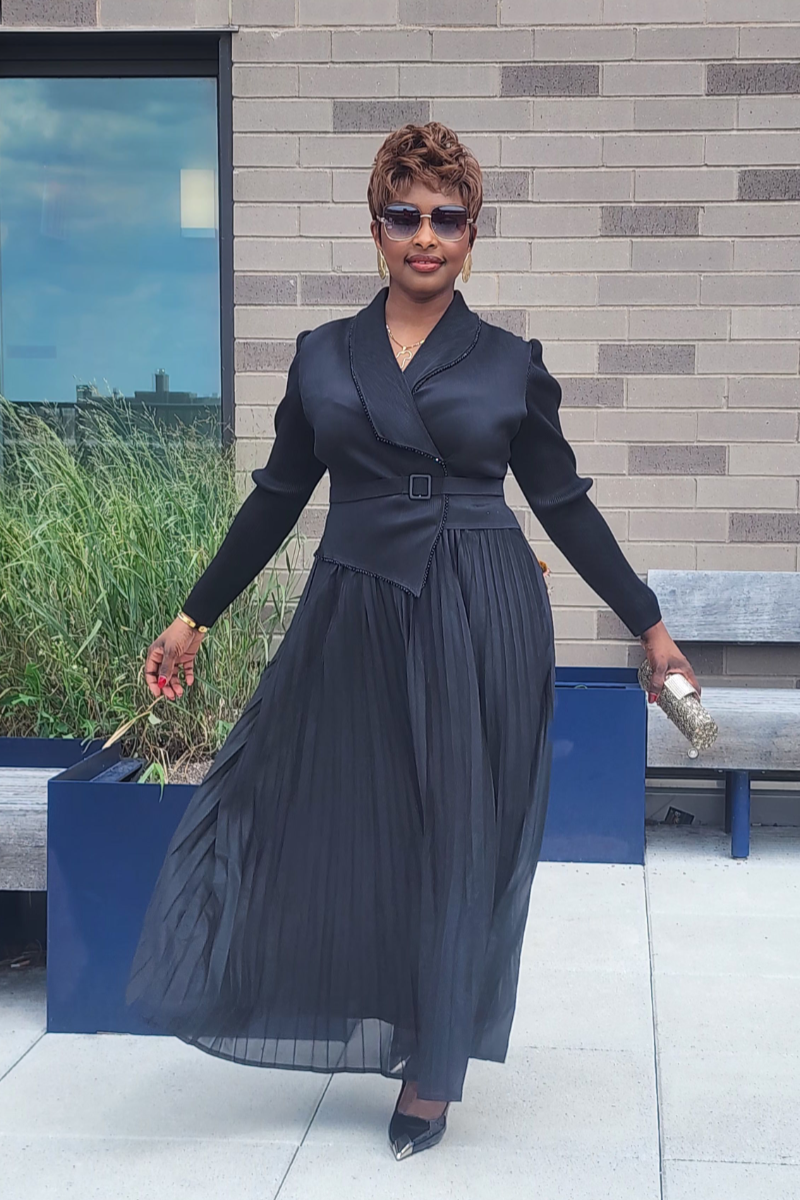 DIVINE FAVOR DRESS/ BLACK