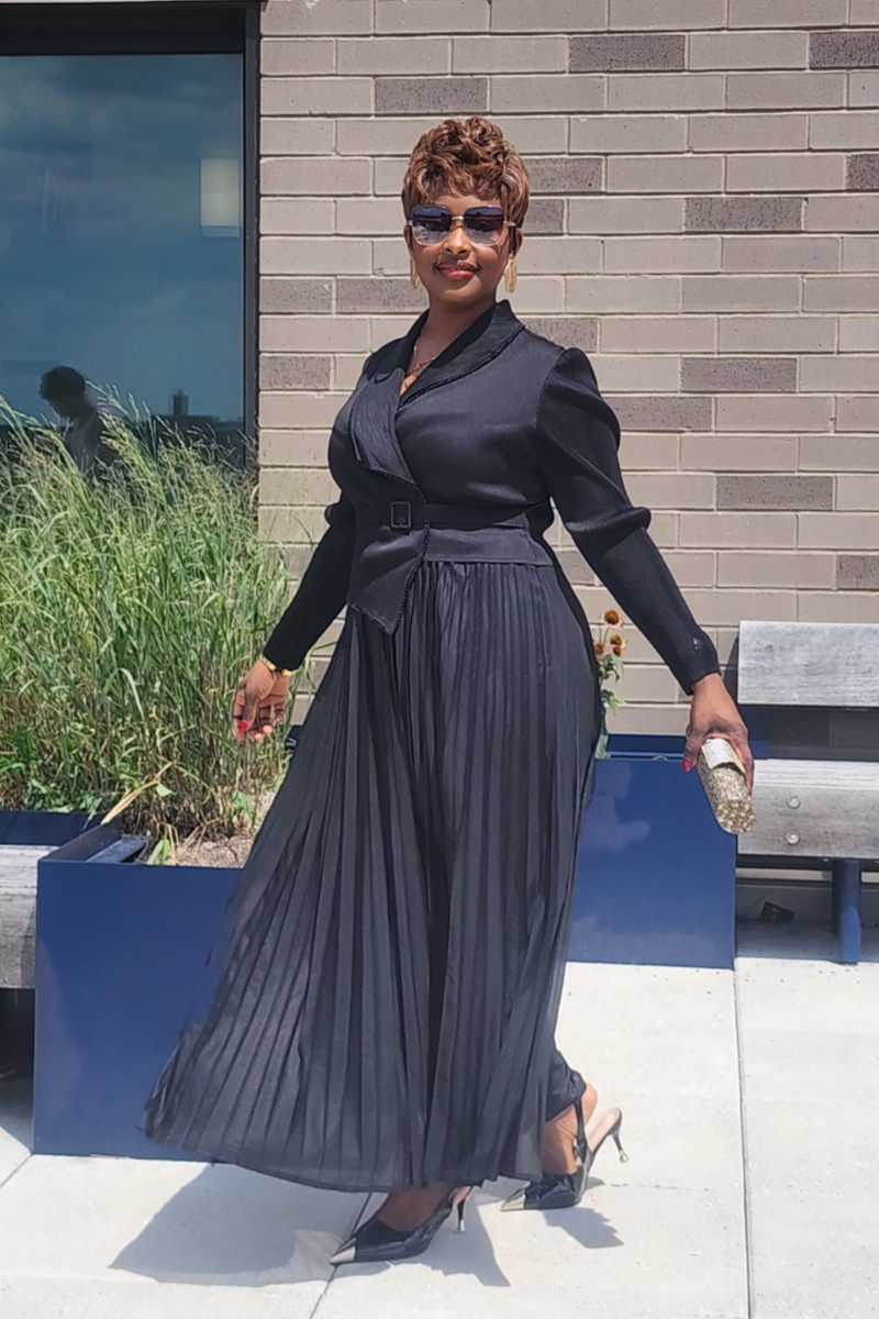 DIVINE FAVOR DRESS/ BLACK