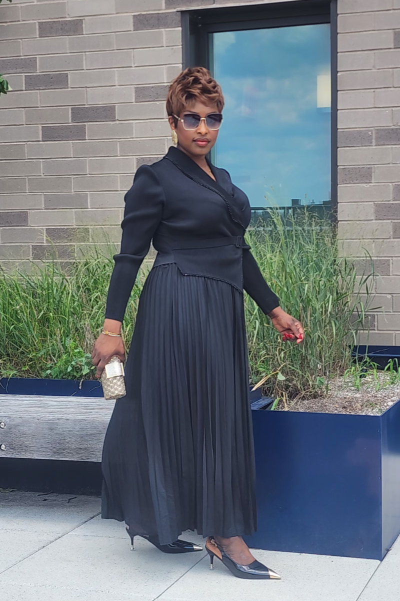 DIVINE FAVOR DRESS/ BLACK