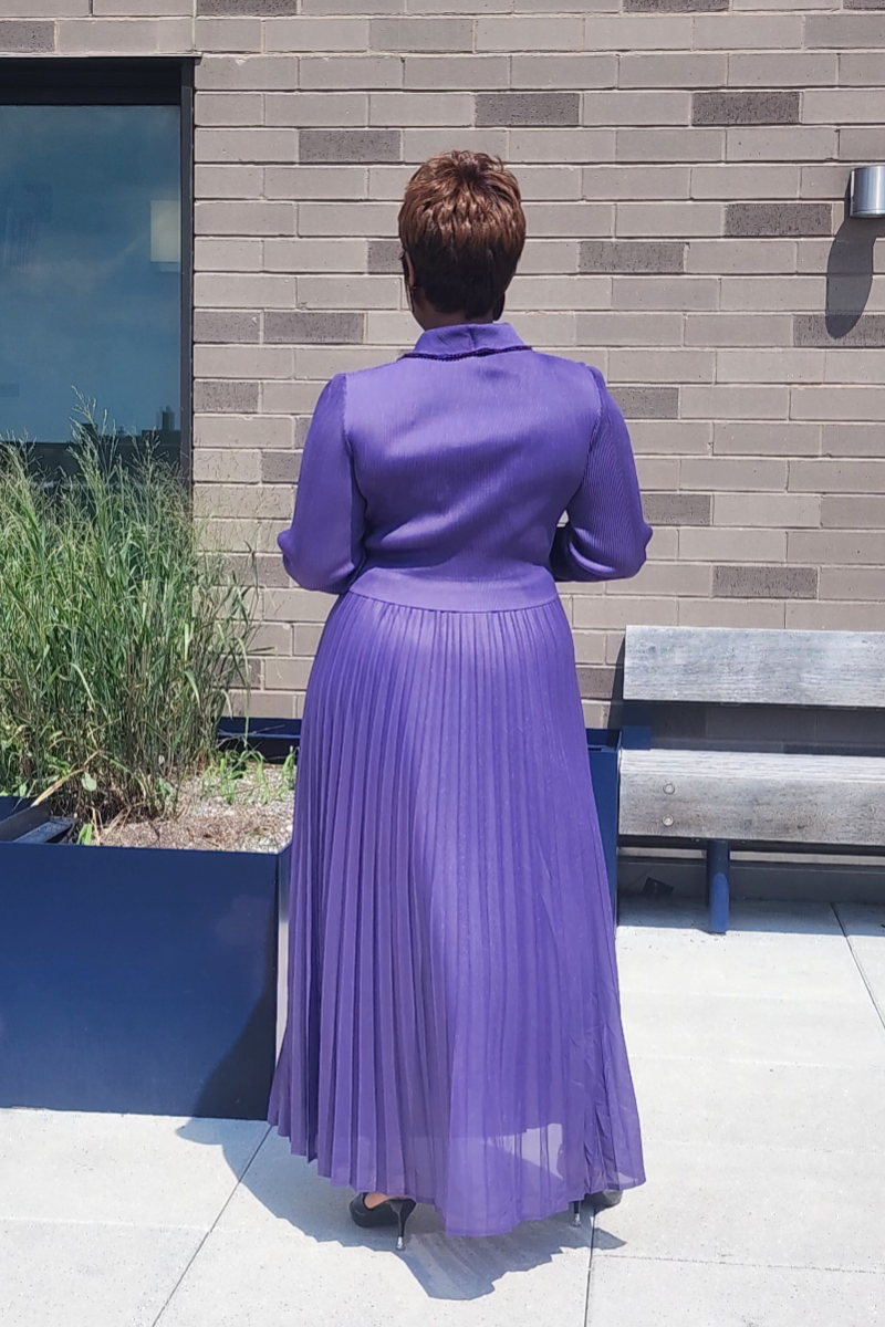 DIVINE FAVOR DRESS/ PURPLE