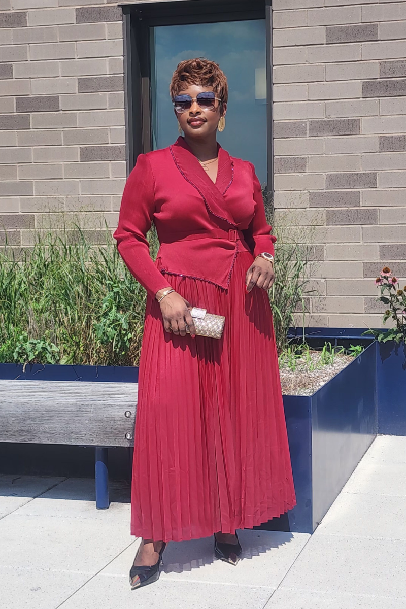 DIVINE FAVOR DRESS/ RED