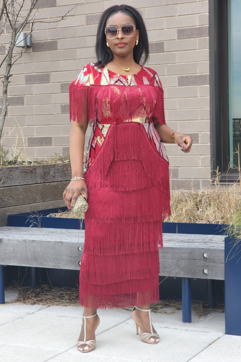 J&#39;ADORE LA DANCE WINE RED