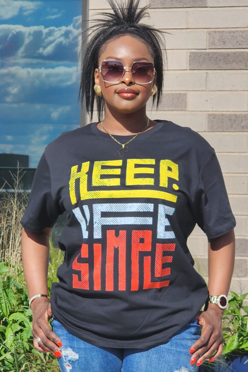 KEEP LIFE SIMPLE TEE UNISEX