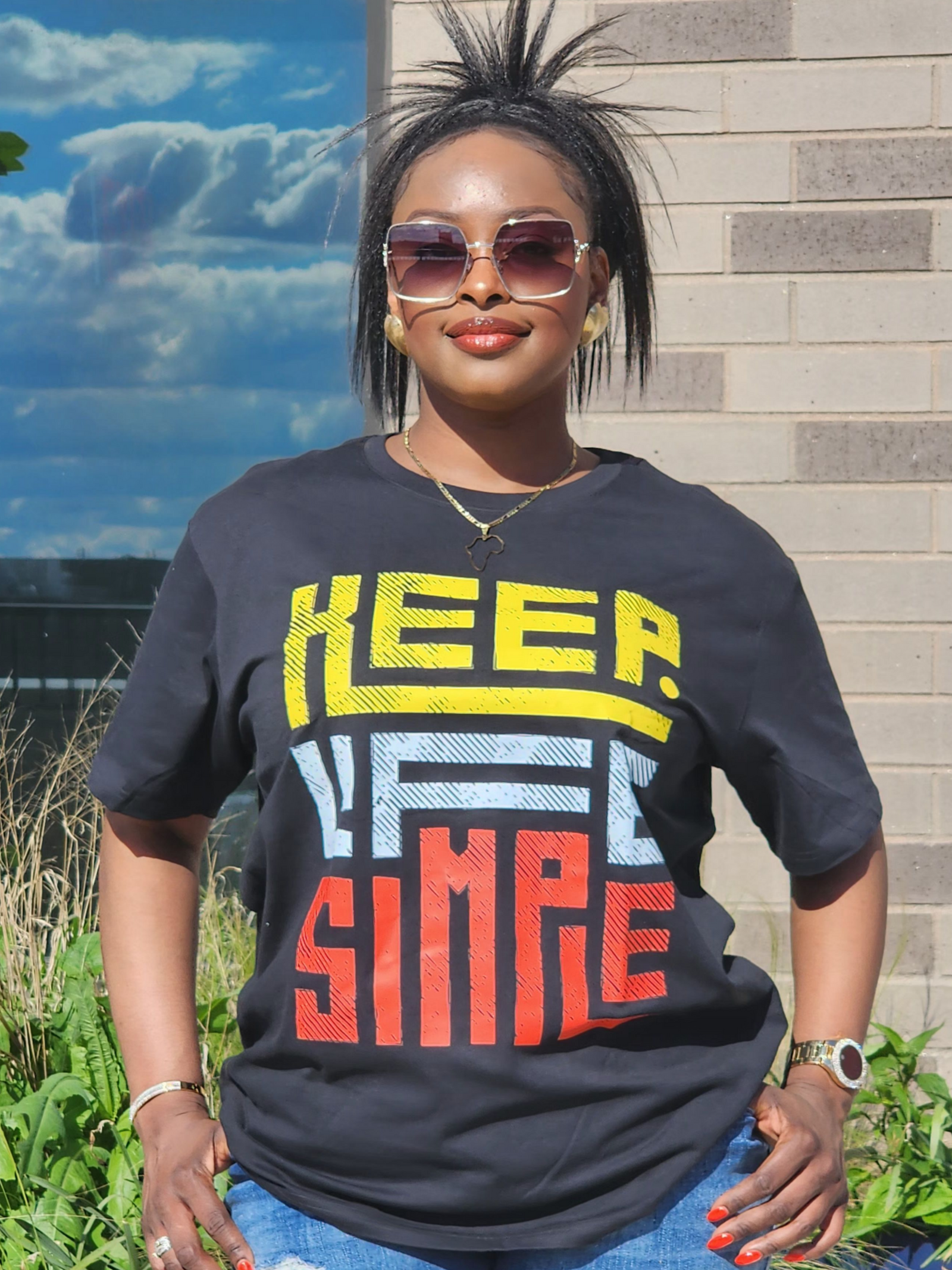 KEEP LIFE SIMPLE TEE UNISEX