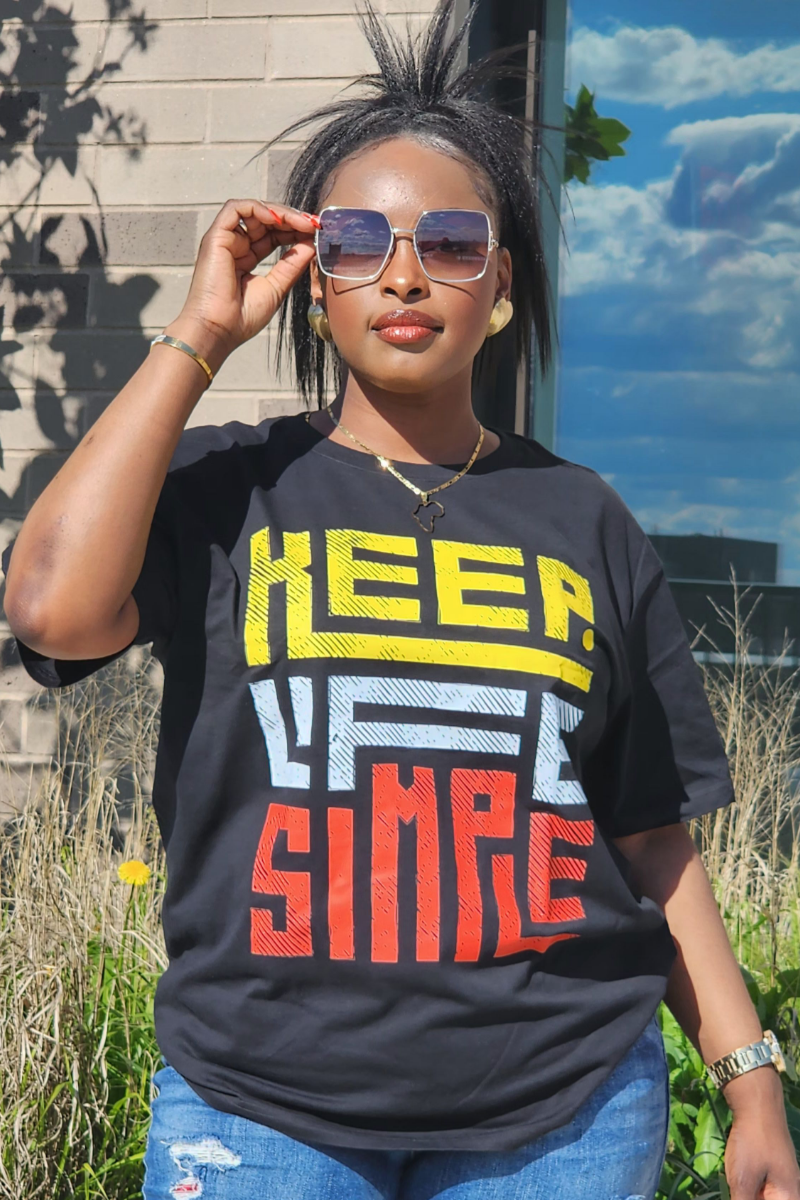 KEEP LIFE SIMPLE TEE UNISEX