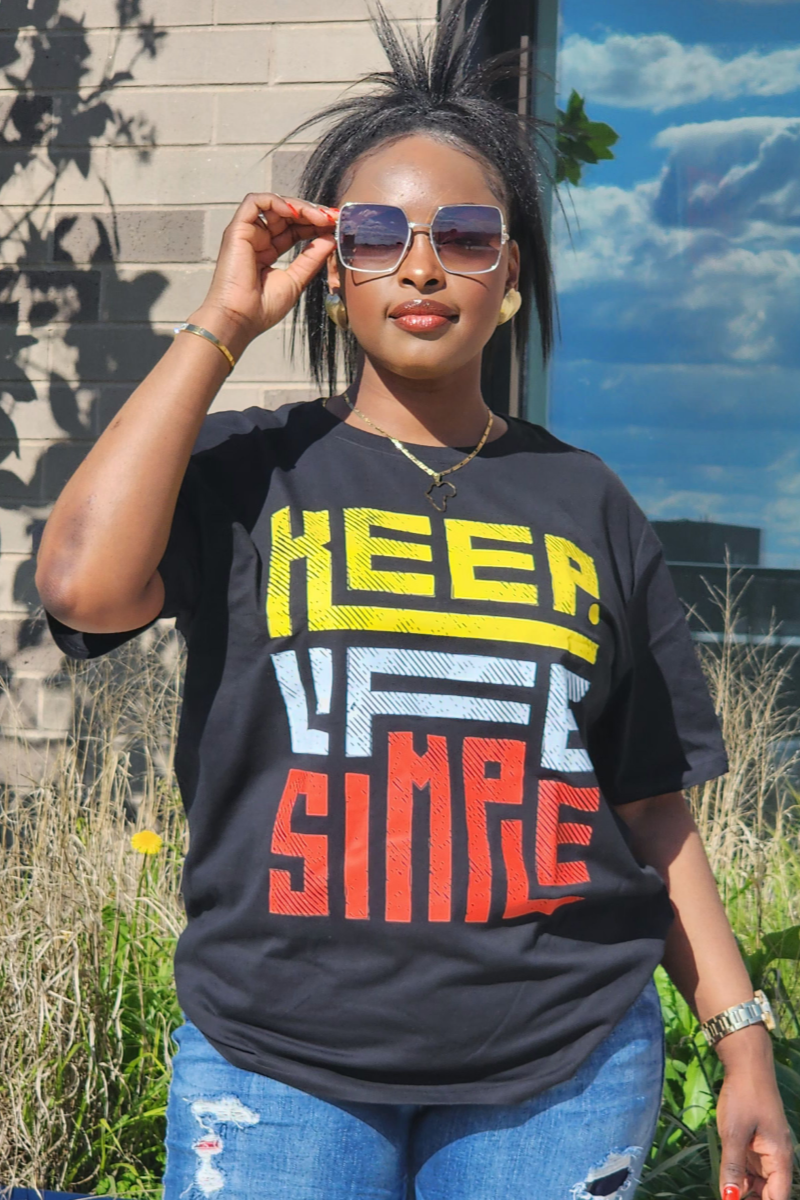 KEEP LIFE SIMPLE TEE UNISEX