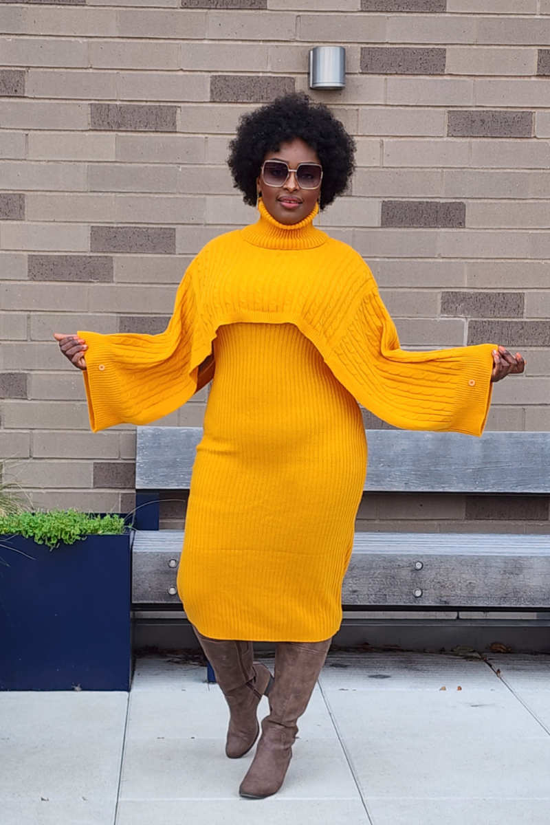 LEVEL UP 2PC SET MUSTARD