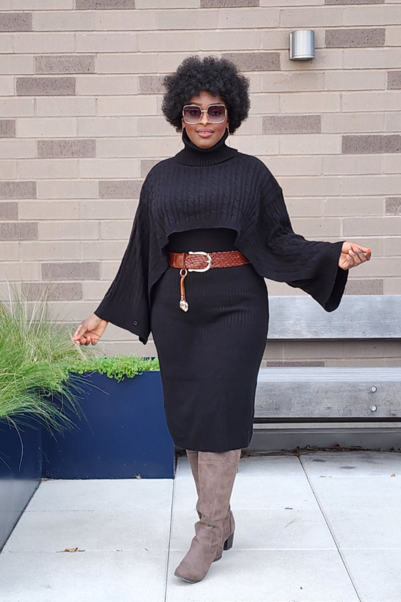 LEVEL UP 2PC SET BLACK