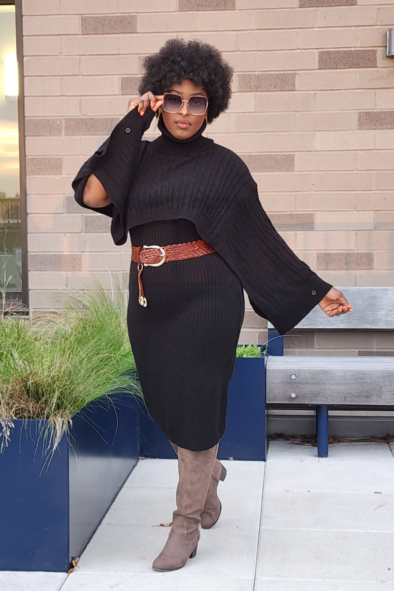 LEVEL UP 2PC SET BLACK