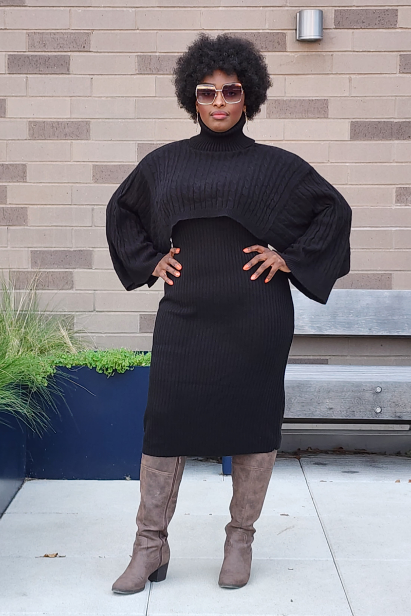 LEVEL UP 2PC SET BLACK