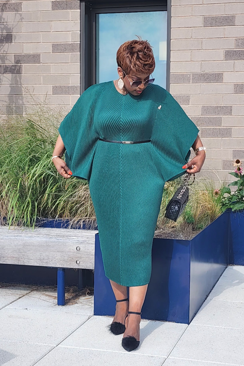 ADMIRABLE DRESS/GREEN